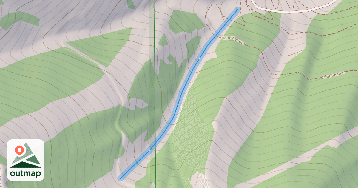Map of Lower Canyon