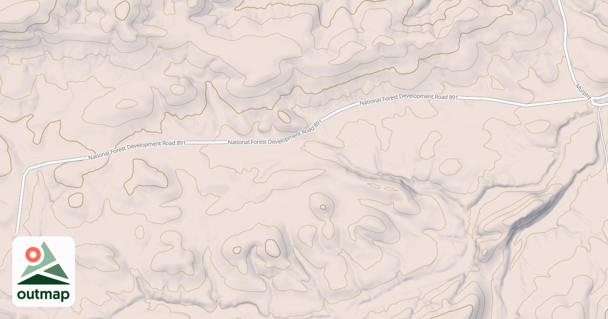 Map of BIG HILL SOUTH