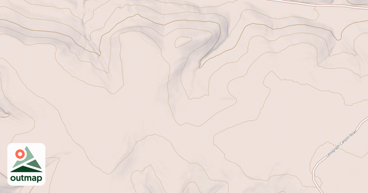 Map of LITHOGRAPH BR 1B