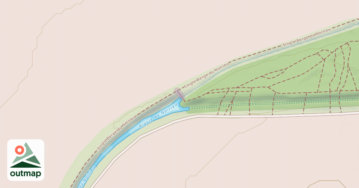Map of Single Berge du Noirieu