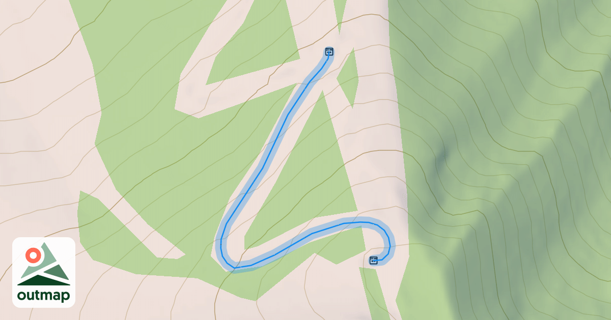 Map of Upper Snowbird