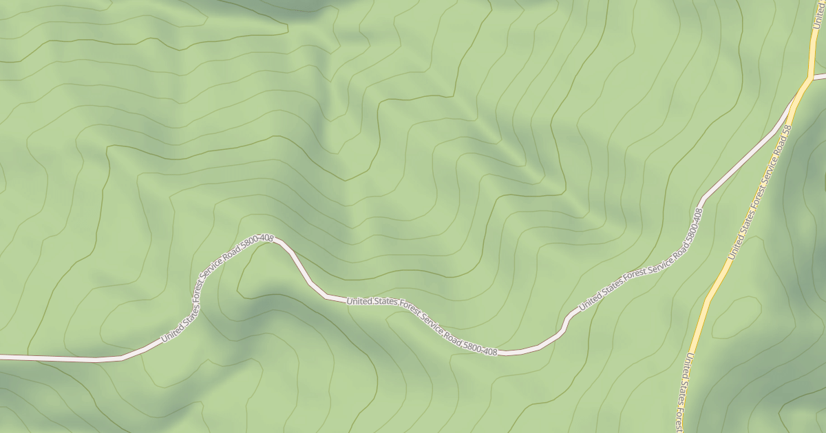 Map preview of USFS Motor Vehicle Use Map Roads {0178845F-7FC7-4EA8-9C6C-6B6ADBA27B79}
