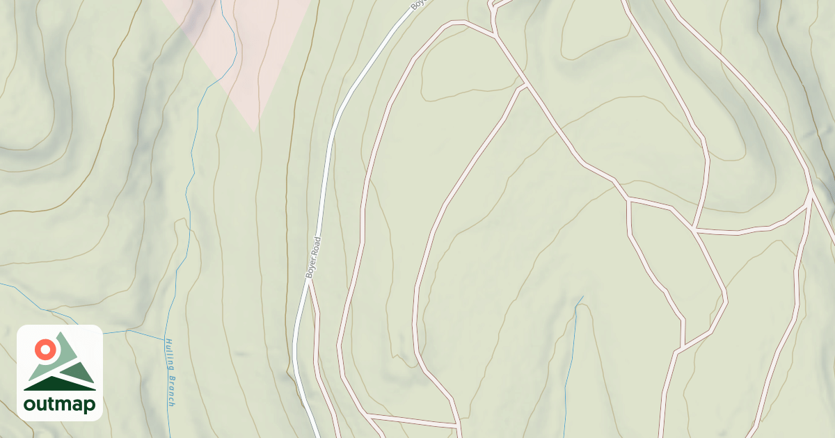 Map of Whiskey Springs Trails