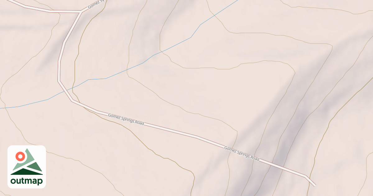 Map of GOMEZ SPRINGS