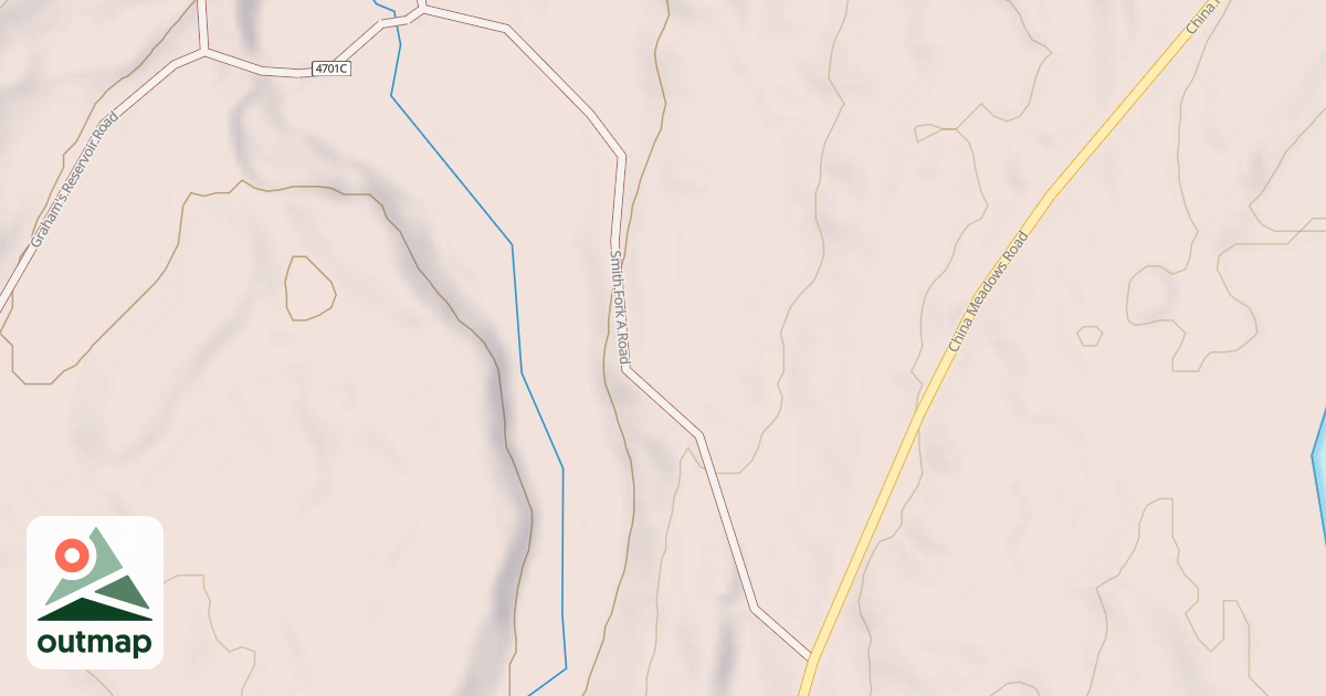 Map of SMITH FORK-A