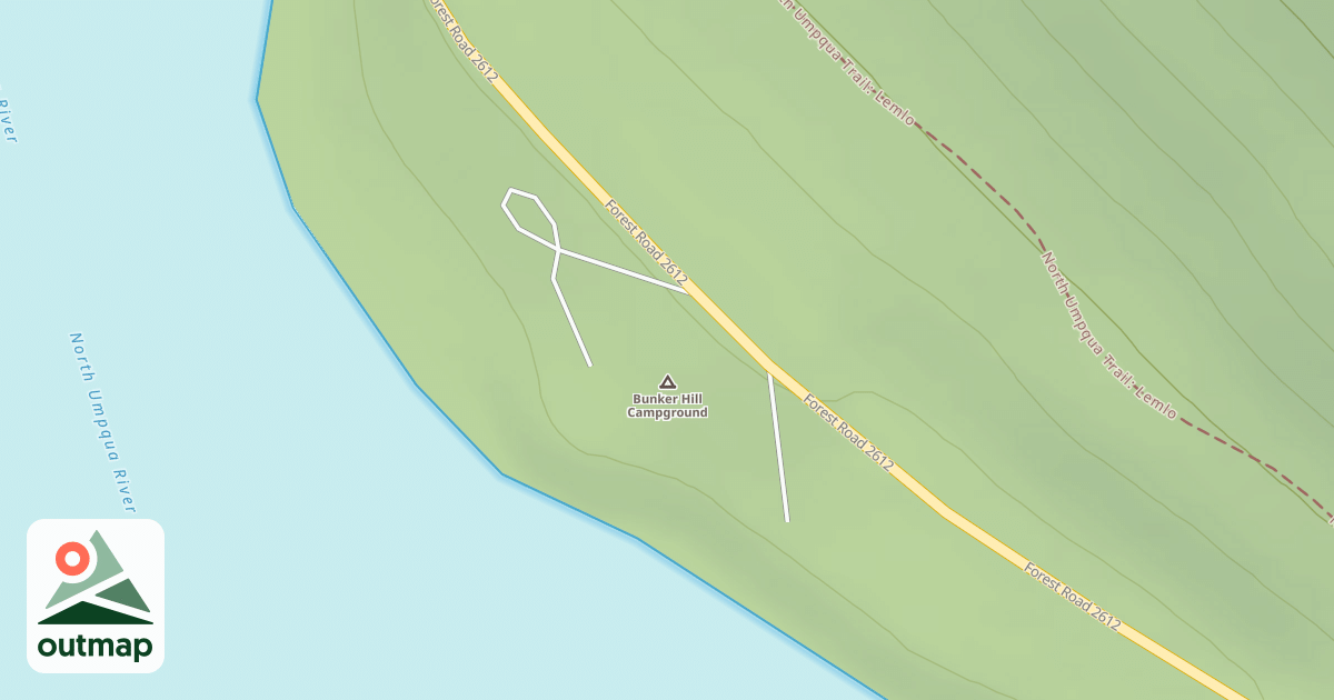 Map of BUNKER HILL CG