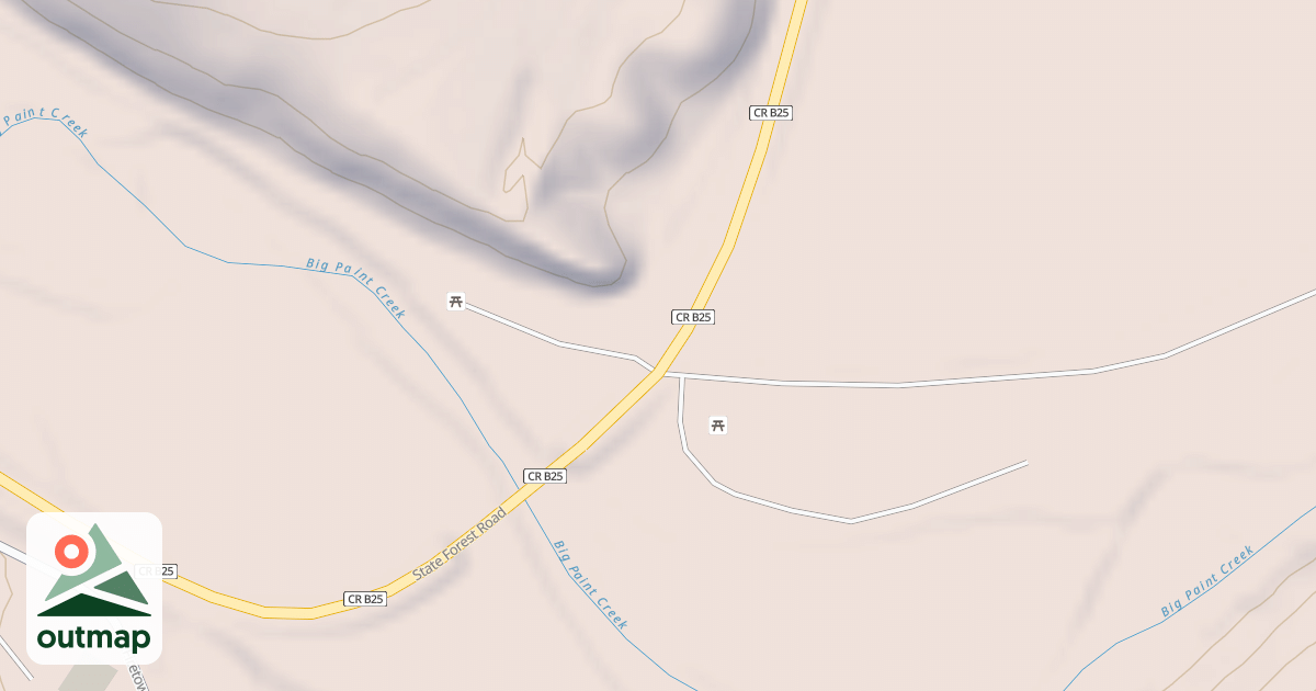 Map of Yellow River Forest Trails