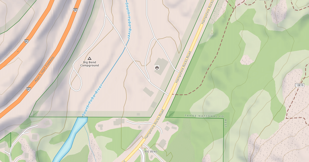 Map preview of BIG BEND CG