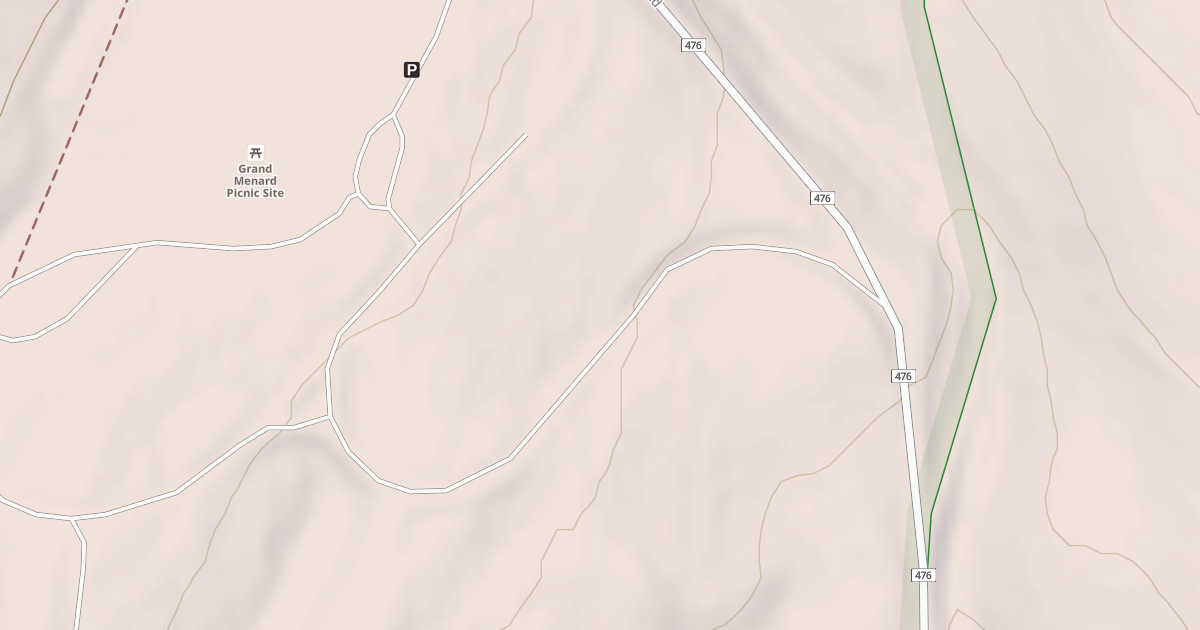 Map preview of CAMP MENARD