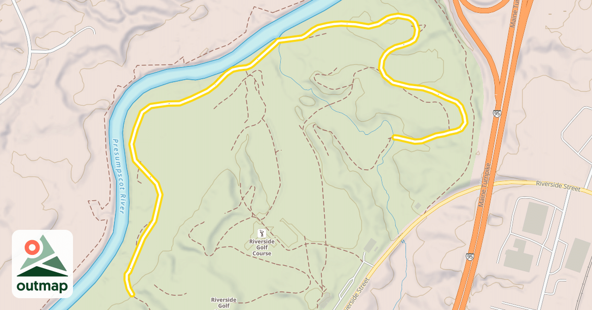 Map of Fox Run Loop
