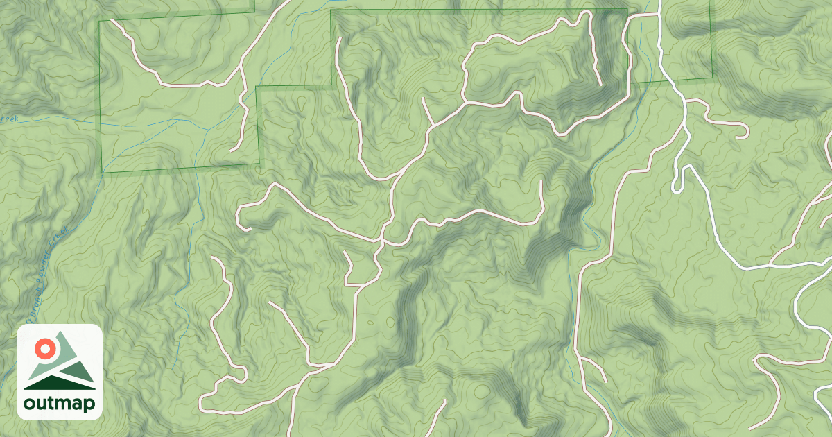 Map of BRIDGE RIDGE