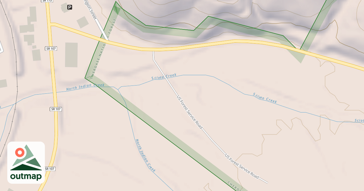 Map of UNICOI WORK CENTER