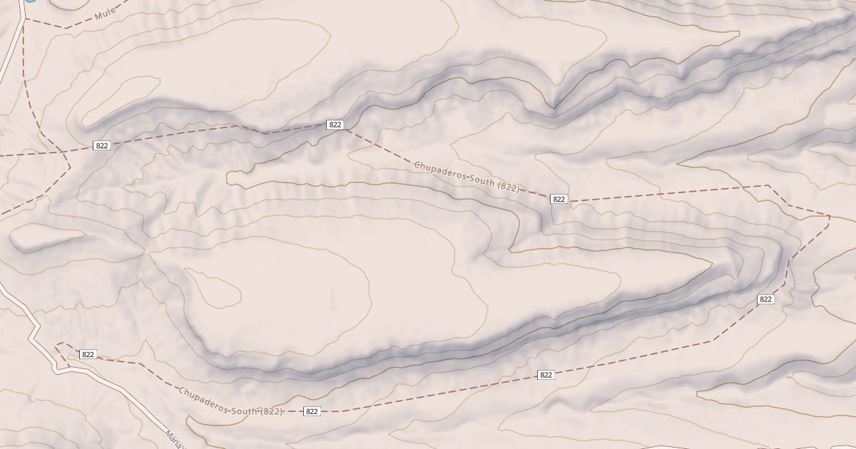 Map preview of USFS Motor Vehicle Use Map Trails 8782