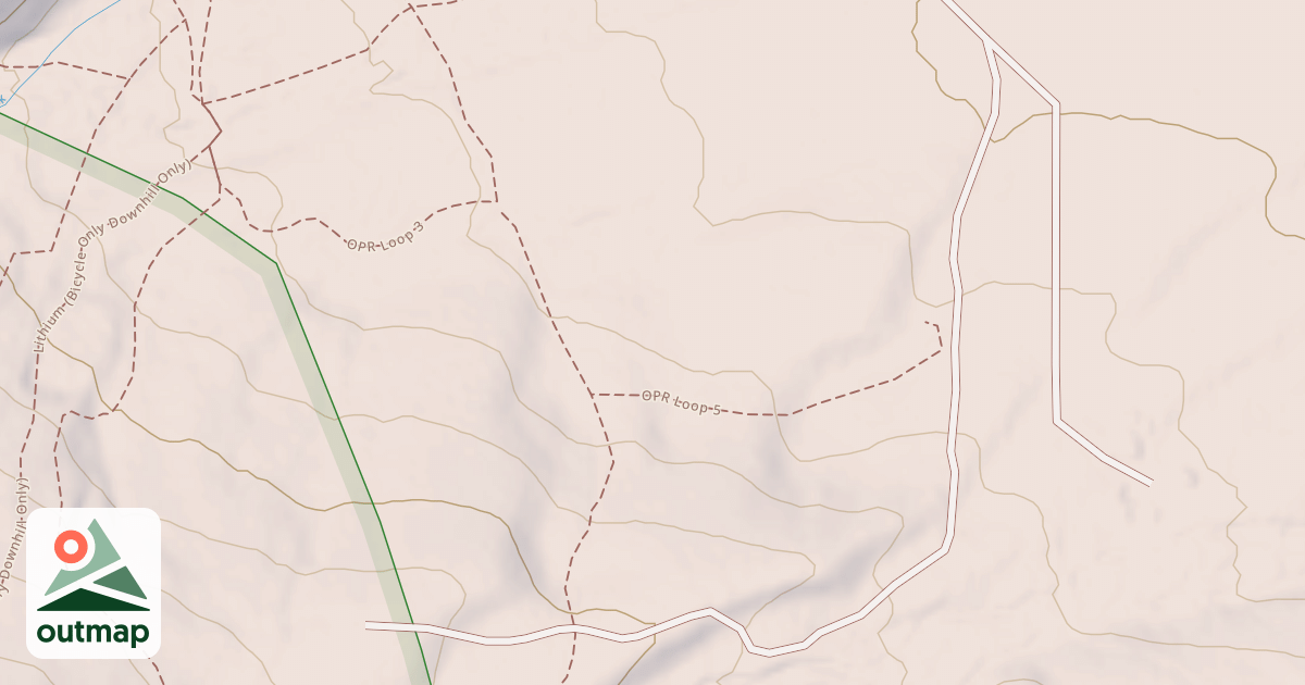 Map of BLACK CANYON SUMMER HOME SPUR