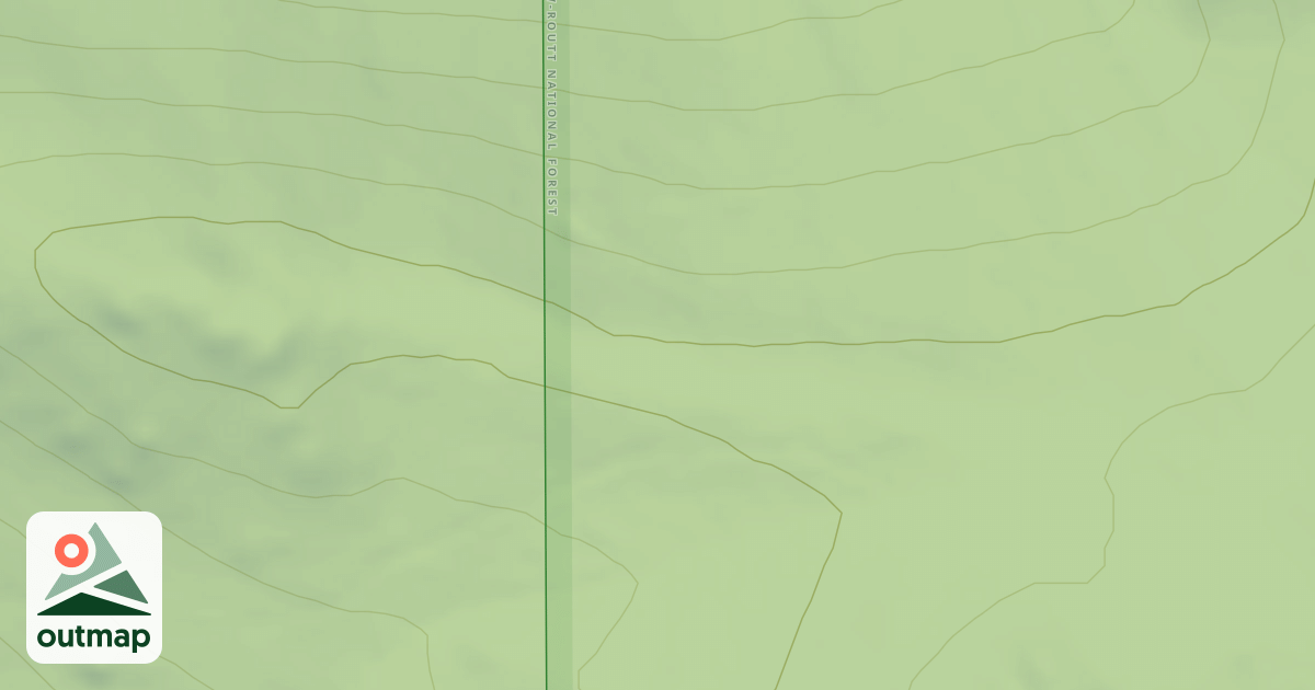 Map of BARRETT RIDGE SPUR 3G