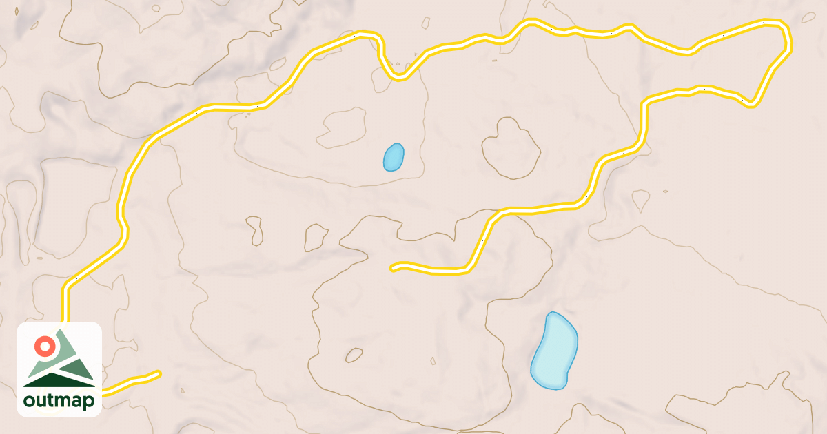 Map of Pine Loop