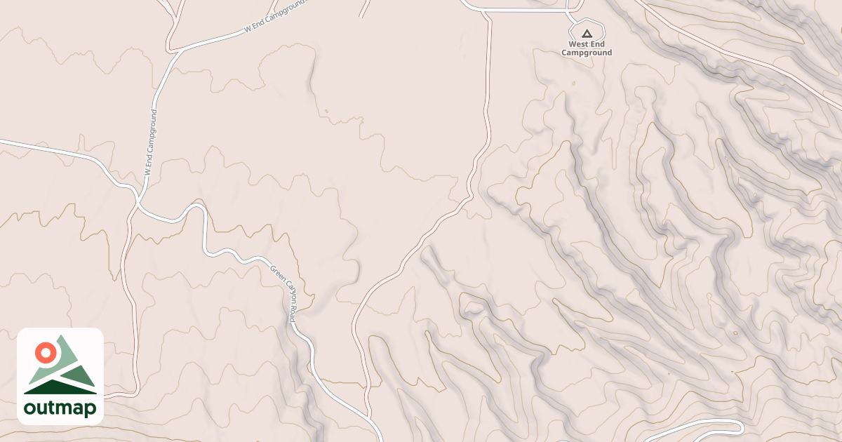 Map of WEST END WELL
