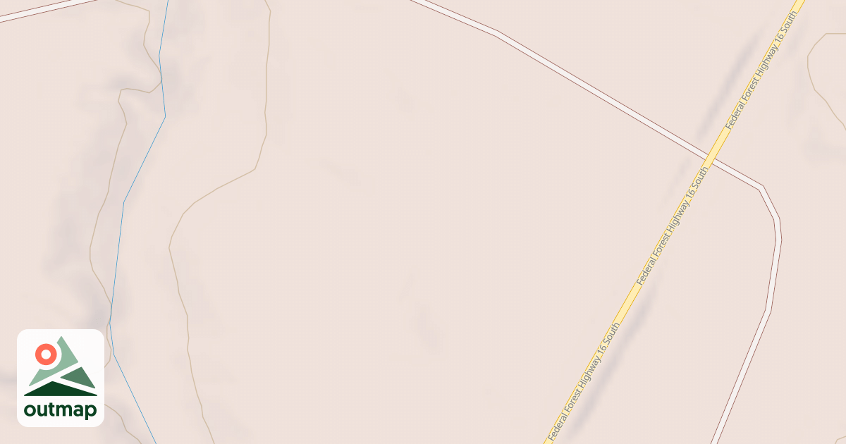Map of USFS Motor Vehicle Use Map Trails 24483