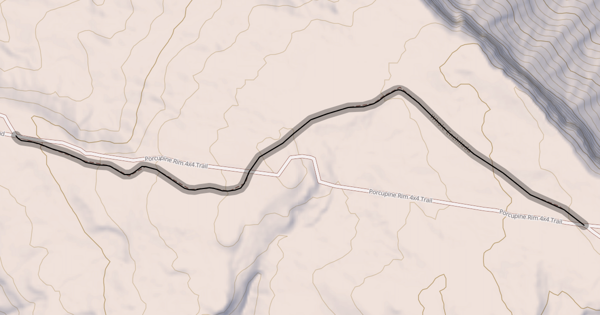Map preview of Whole Enchilada