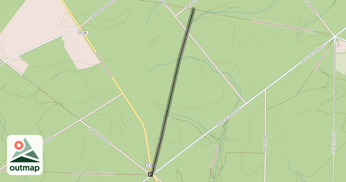 Map of Sentier de l'Ermittage