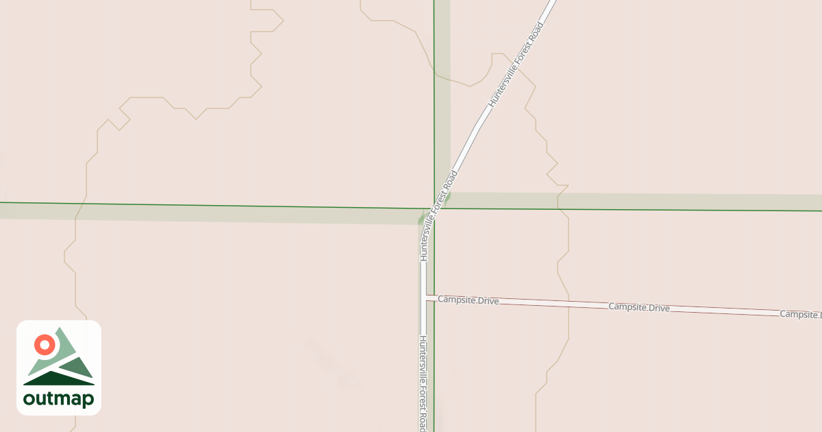 Map of Huntersville Trail