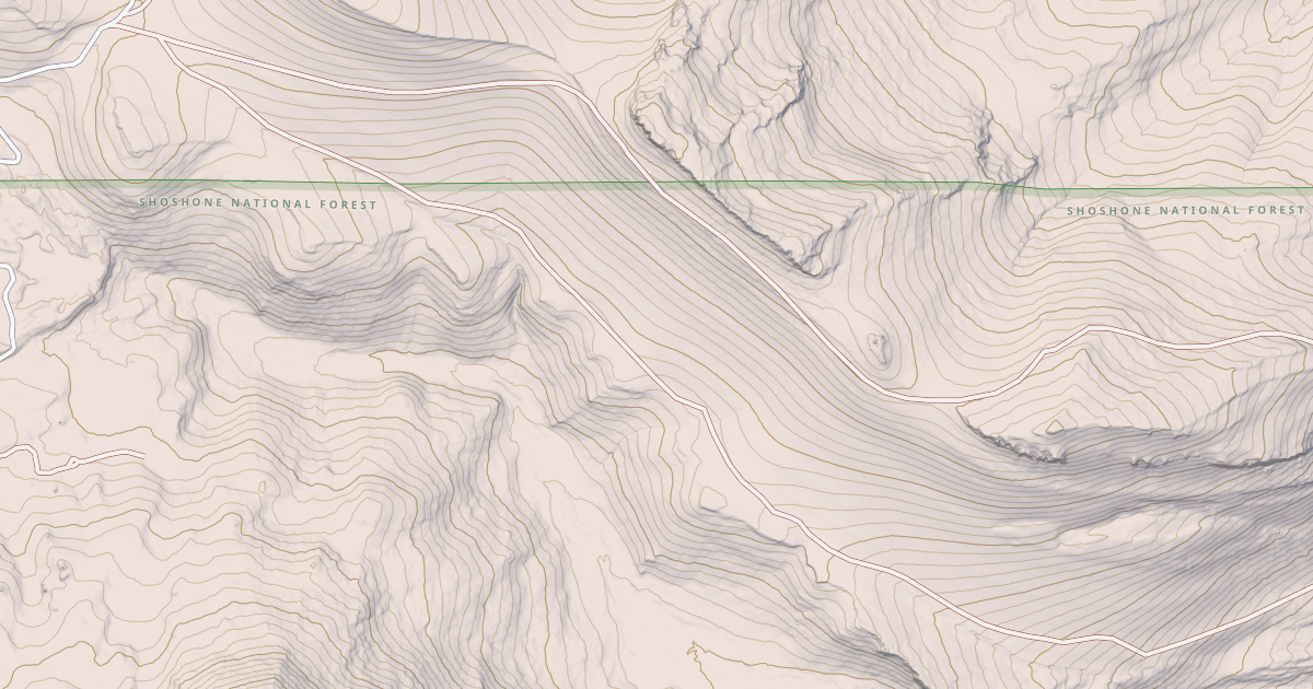 Map preview of LOWER GOVT SLOPE