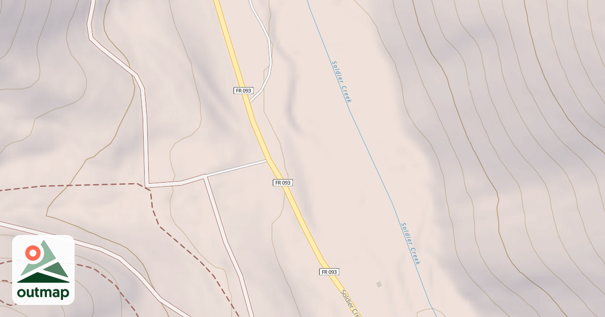 Map of PIONEER CG SPUR A