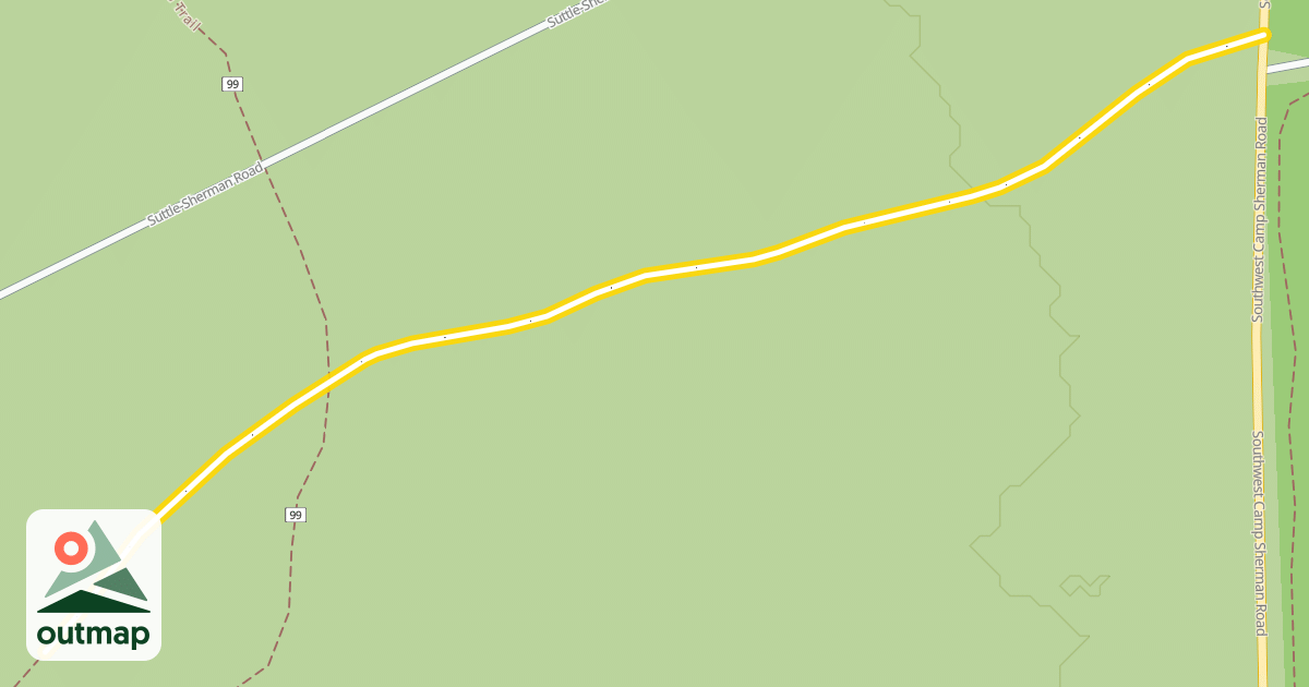 Map of Lake Creek Trail