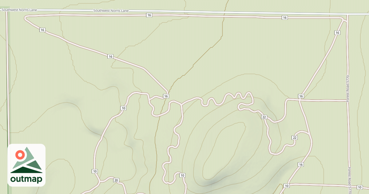Map of Ohv # 16