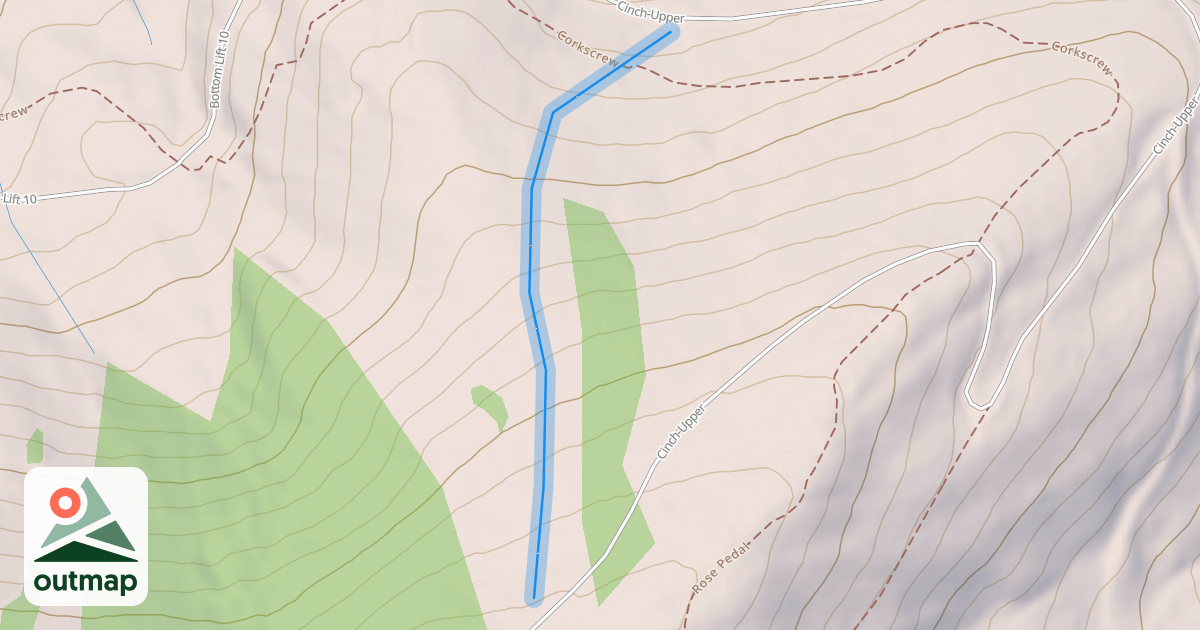 Map of Barrell Stave