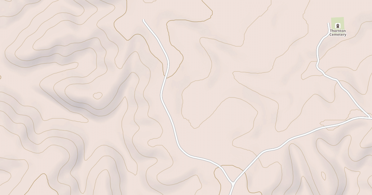 Map preview of THORNTON CREEK