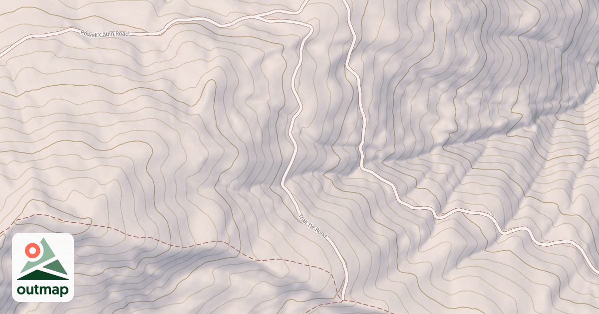 Map of TRAIL TIE