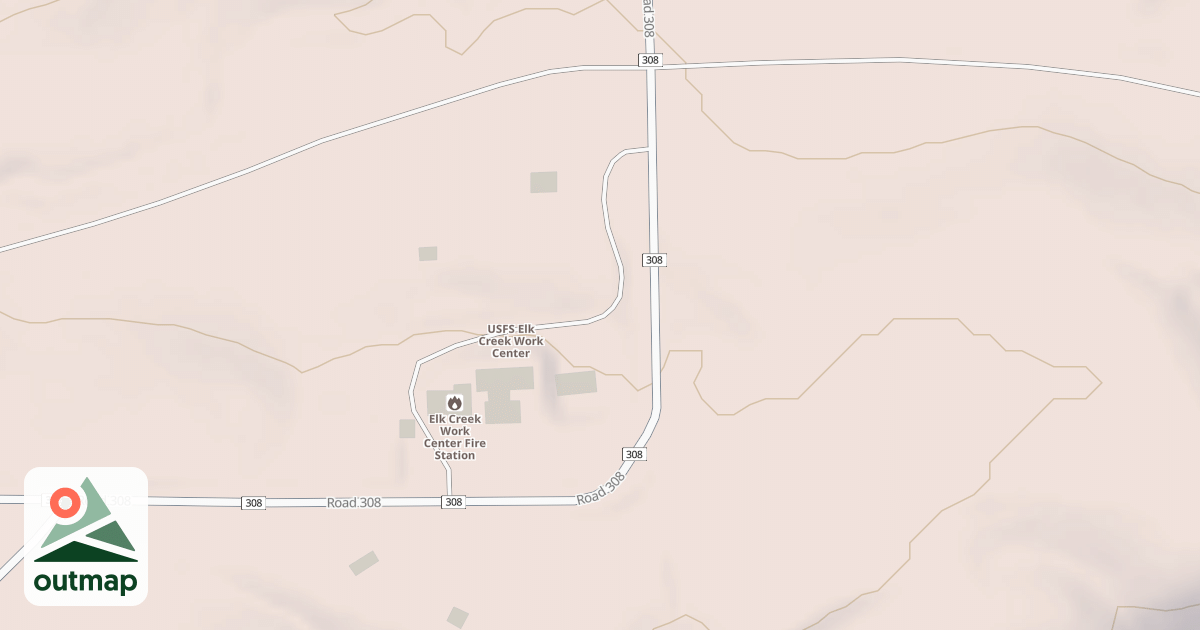 Map of ELK CK WORK CENTER