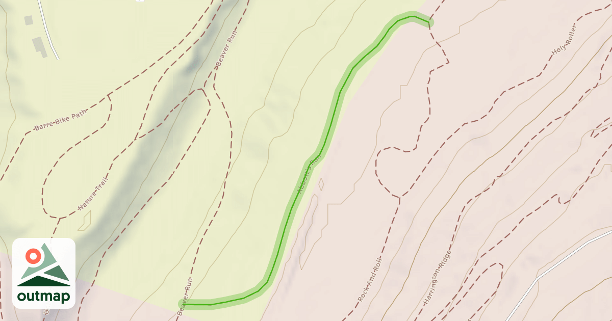 Map of Abbott's Run