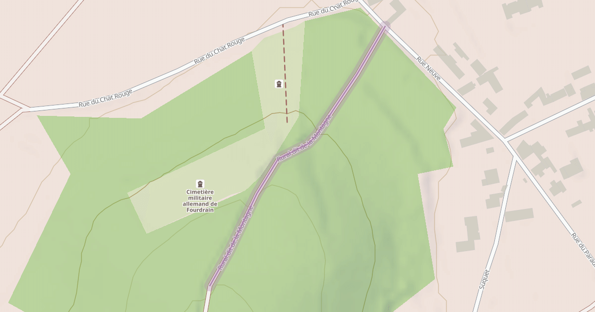 Map preview of Rural dit de la Montagne
