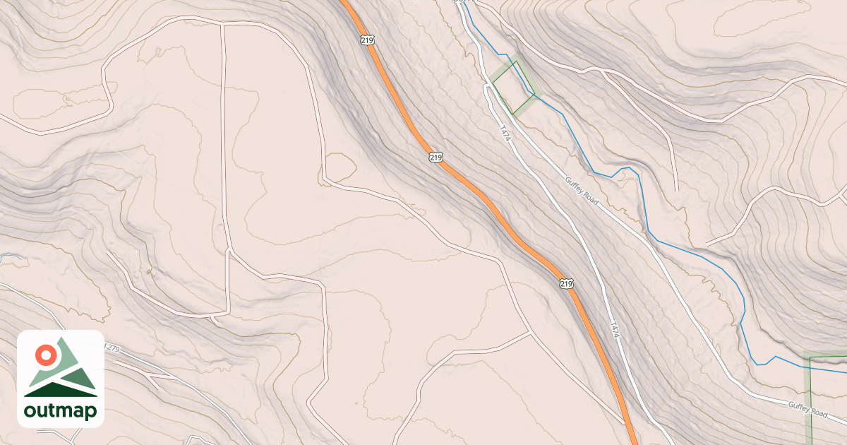 Map of PENNZOIL