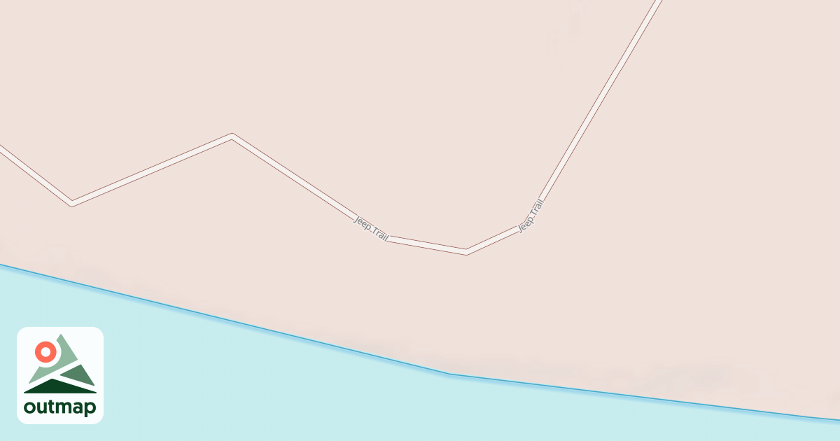 Map of Temporary Camps Estuary Route