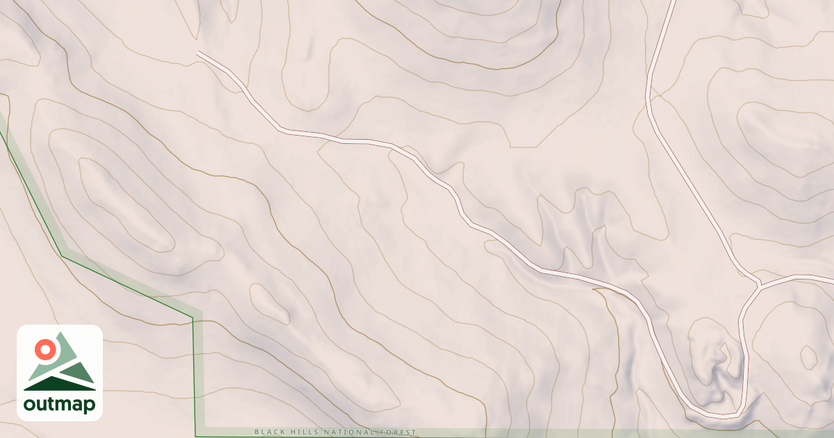 Map of BEAVER BR 1D