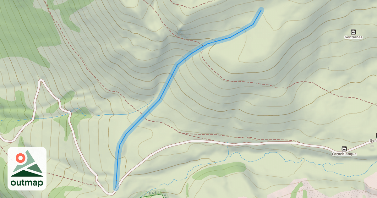 Map of L'Oule
