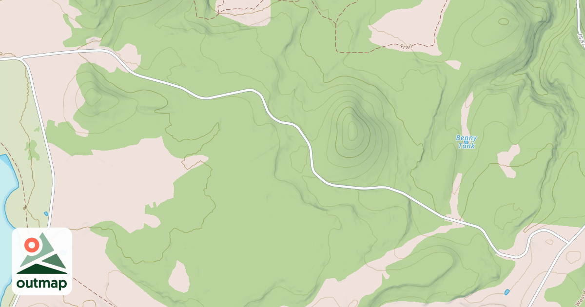 Map of HALL CREEK