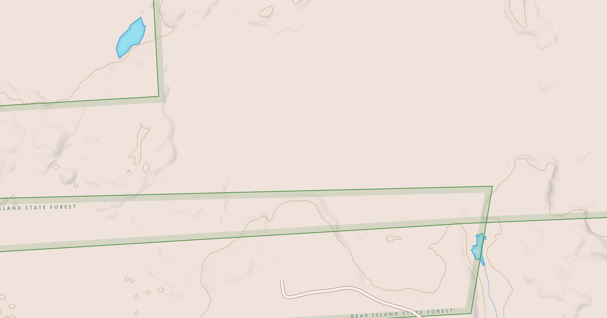 Map preview of Kawishiwi Triangle Crocket Lk
