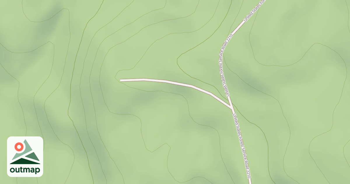 Map of USFS National Forest System Roads {35629472-1CB2-46DF-92D2-ED57EB7307C2}
