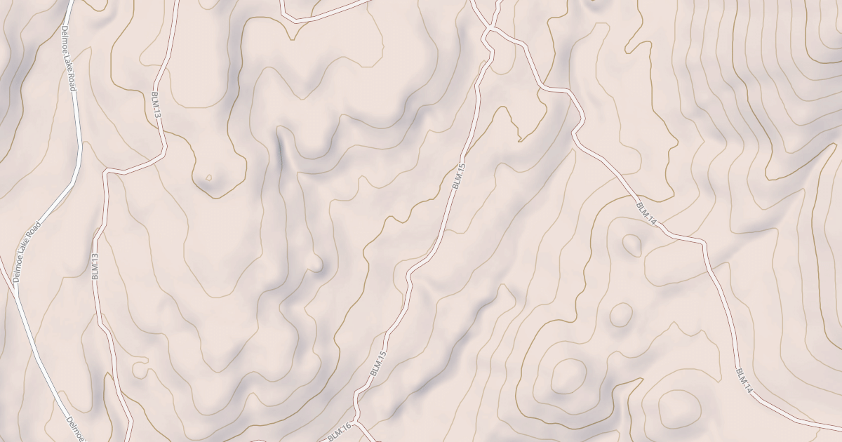 Map preview of Dry Creek Trail