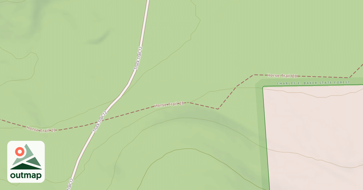 Map of Horse Trail 28
