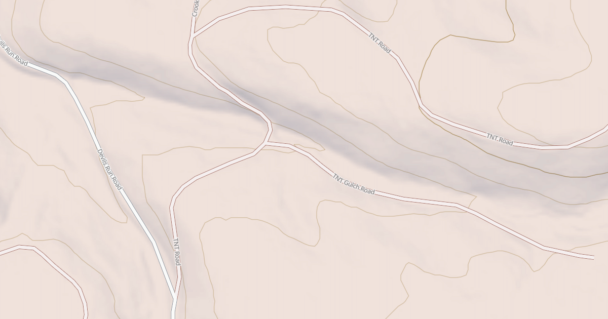 Map preview of N 432 E TNT