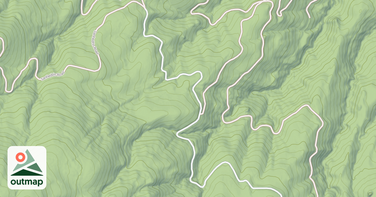Map of ERICKSON RIDGE
