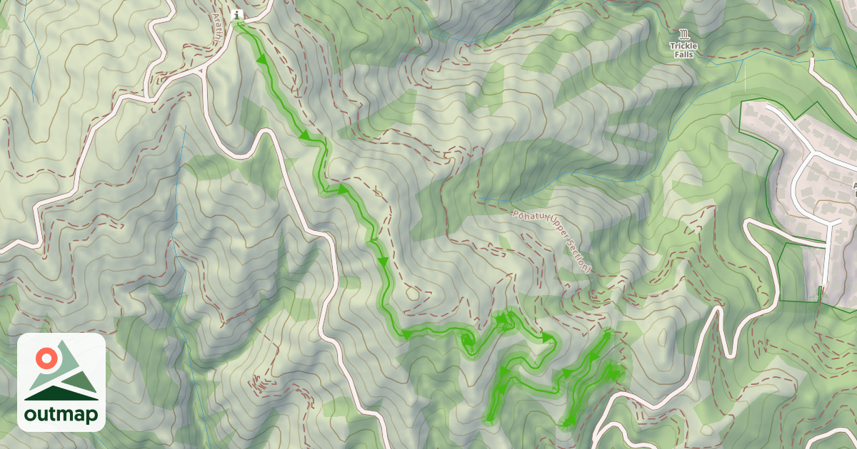 Map of Peak Flow