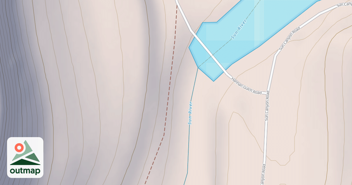 Map of Hannan-Blacktail Connector