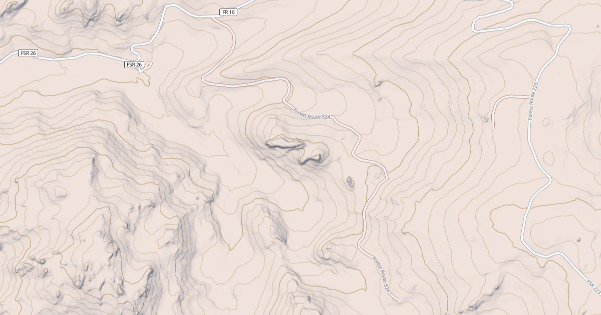 Map preview of LOWER SUCKER CREEK