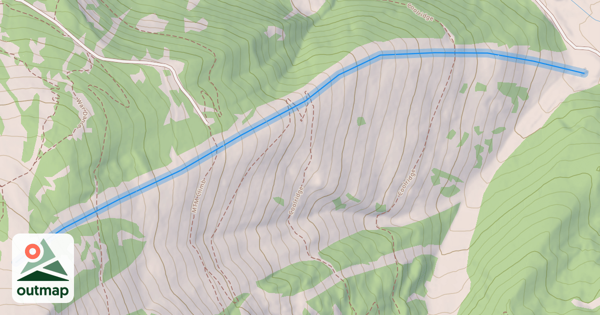 Map of Elk Park Ridge